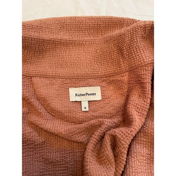 Richer Poorer‎ Bounce Knit Wrap Top Mocha Mousse Size Small - Picture 8 of 11